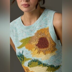 Pilcro Crew-Neck Sweater Vest (Anthropologie) — Classic, Chic Layering Piece